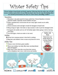 Safety tips for the holiday season