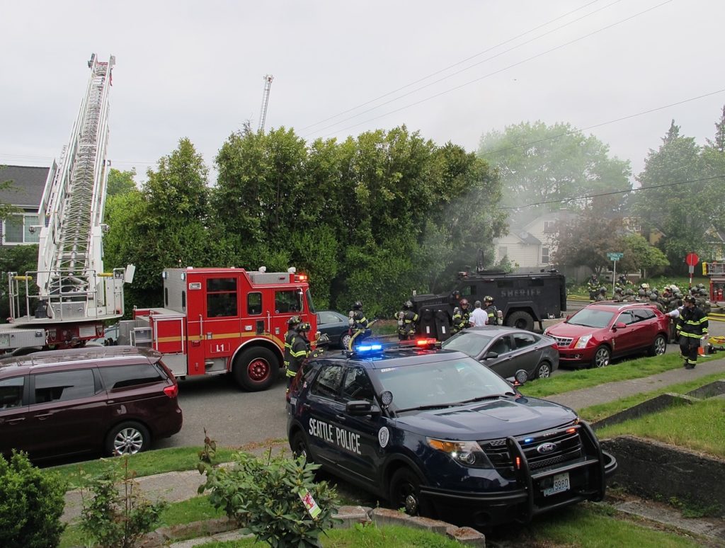 2-Alarm Fatal House Fire In West Seattle - Fire Line