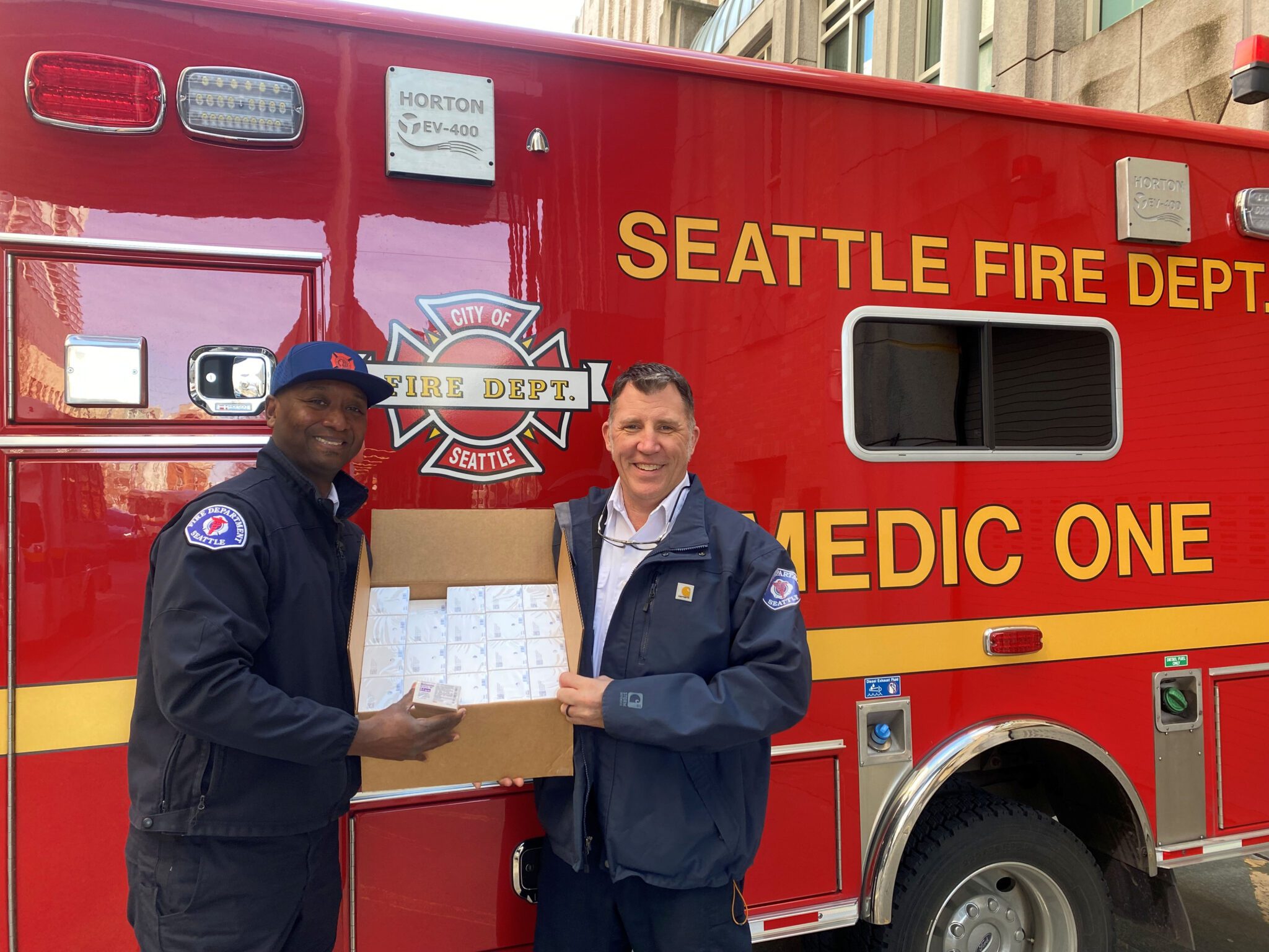 Seattle Fire Department Receives Life-Saving Naloxone Donation from HarborPath Nonprofit – Fire Line