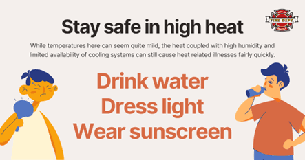 How to identify the warning signs of heat exhaustion – Fire Line