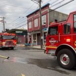 Fire Engine 6 and Ladder 10 on scene for an apartment fire in the 2600 block of S. Jackson St.