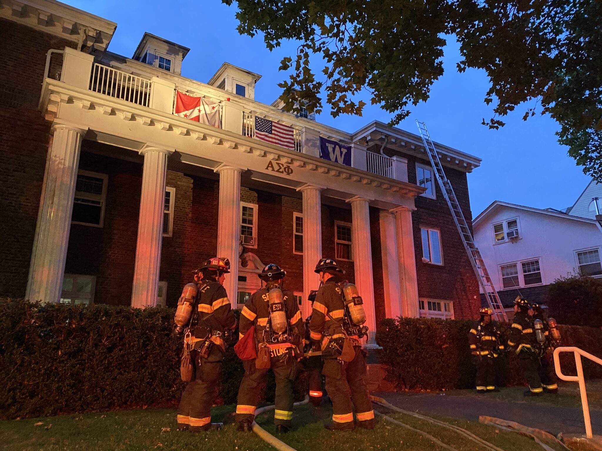 Firefighters at an incident