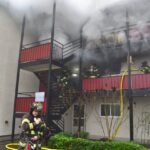 Seattle Fire Department fights apartment fire in Beacon Hill neighborhood