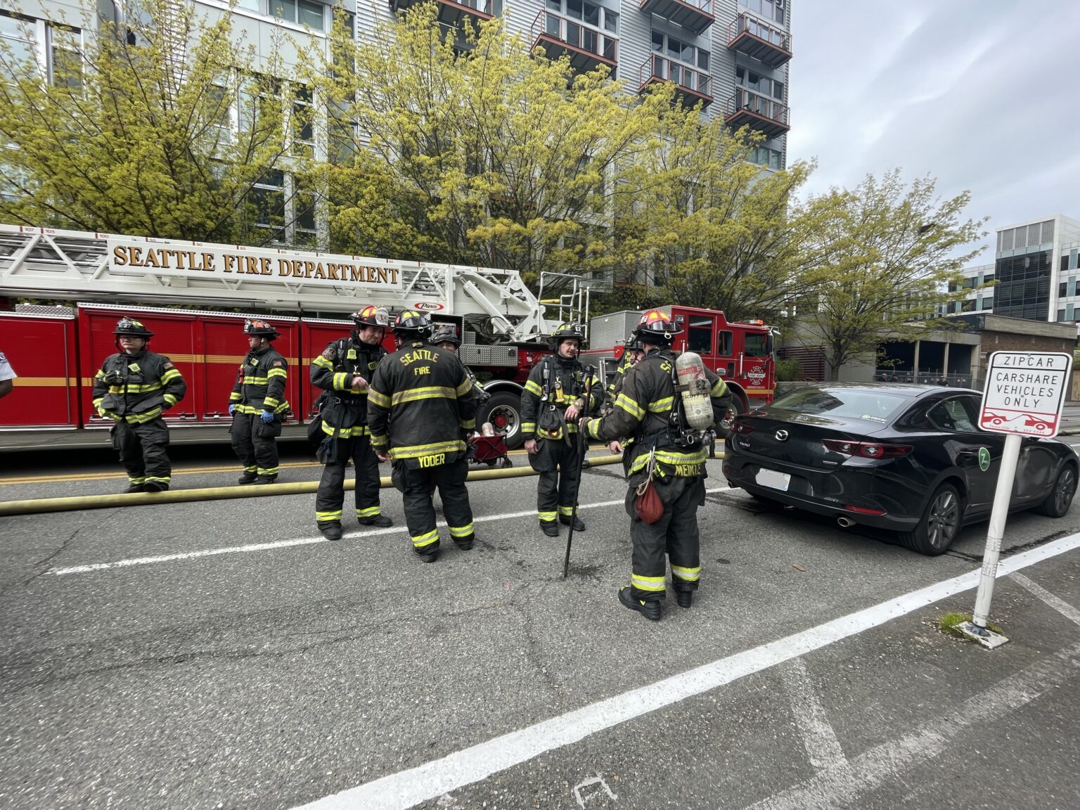Two residential building fires within hours in Seattle’s South Lake ...