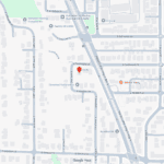 Map of 3105 South Ferdinand Street in Seattle, WA