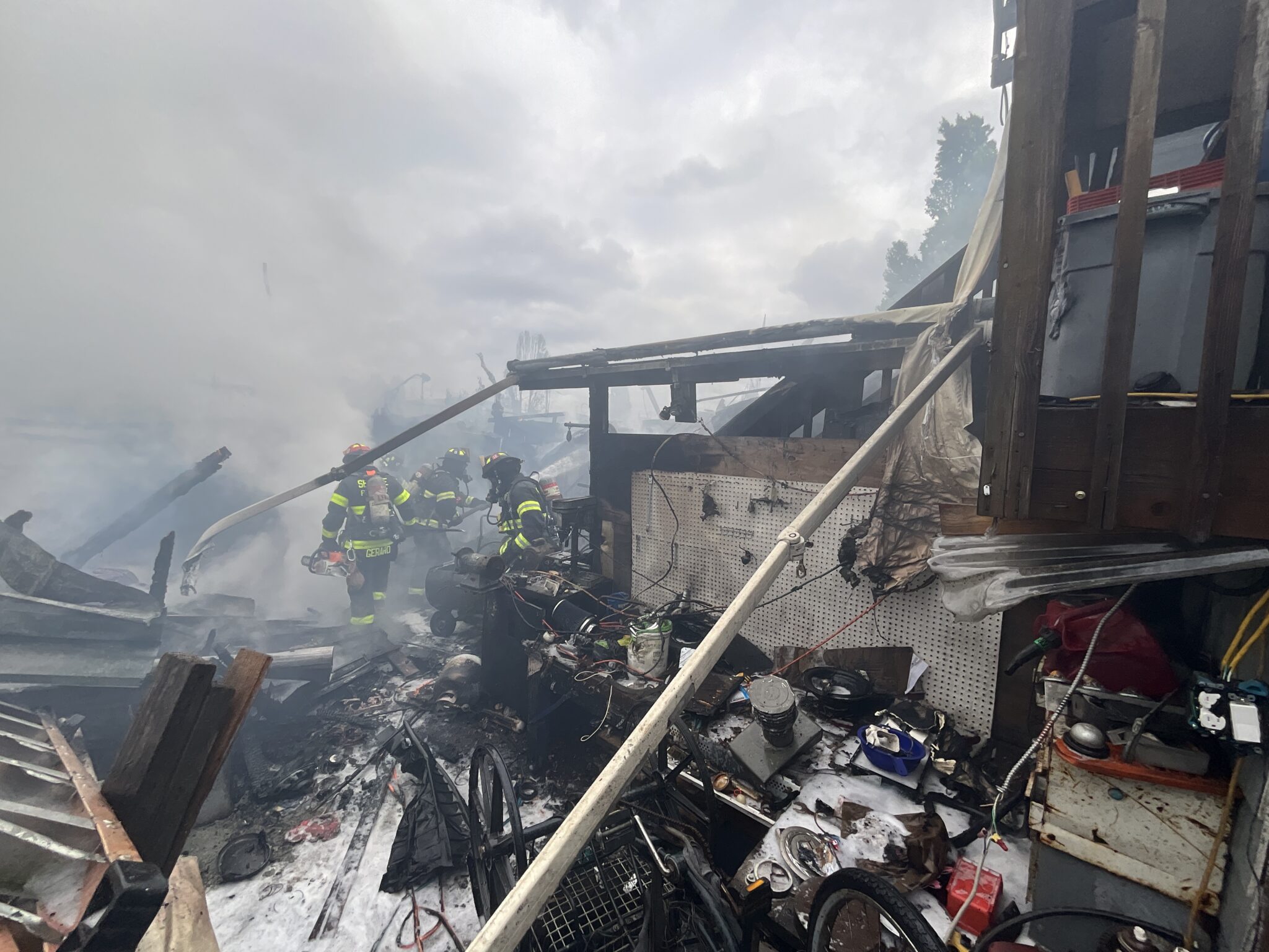 Stage 2 burn ban: backyard firepit causes residential fire in South Park neighborhood