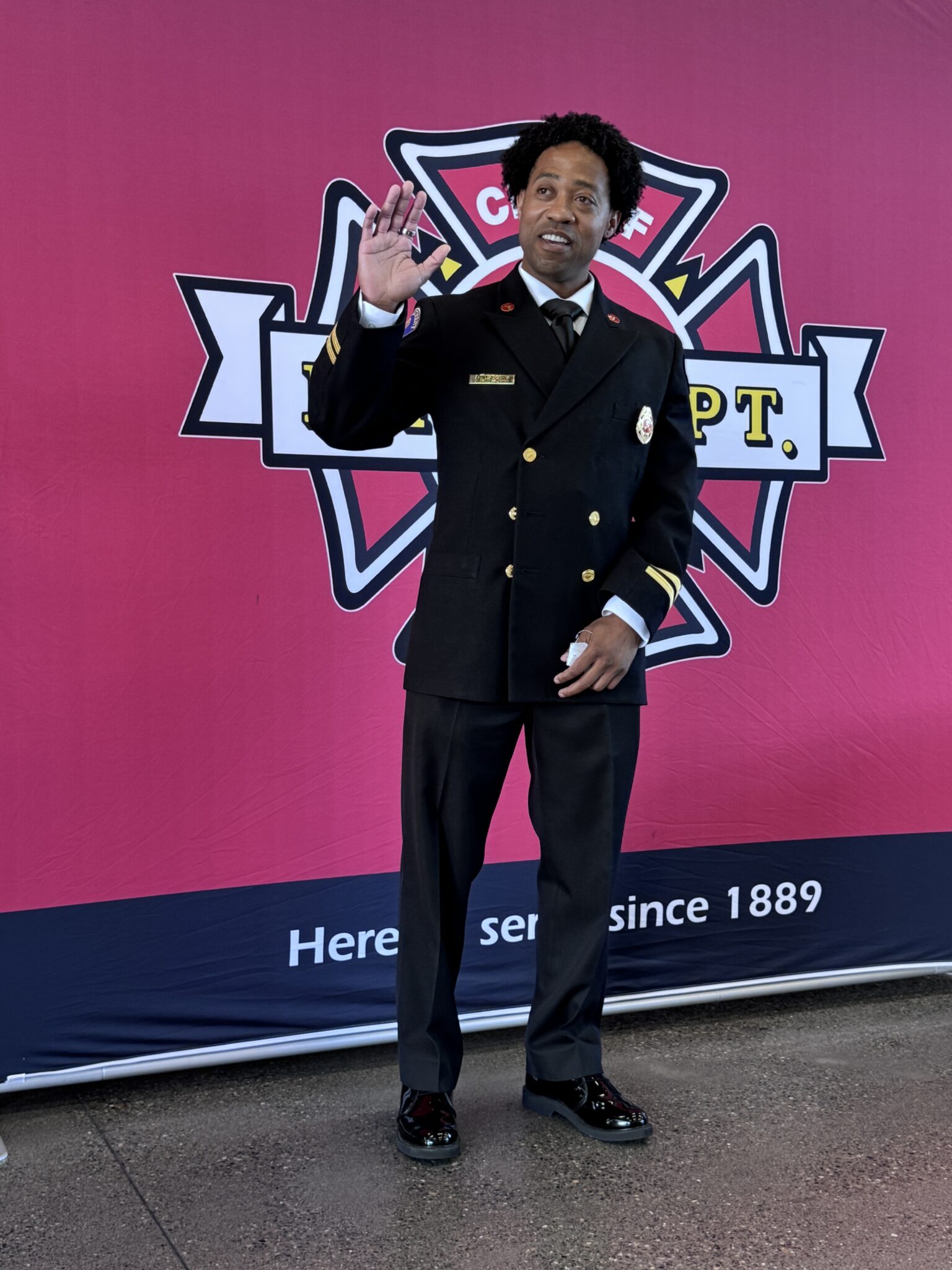 Promoted Battalion Chief.