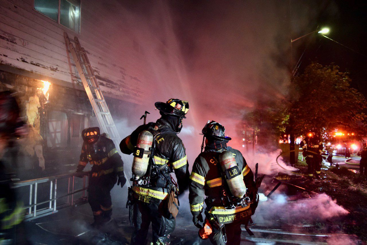 Early morning residential fire in the Meadowbrook neighborhood injures person and firefighters